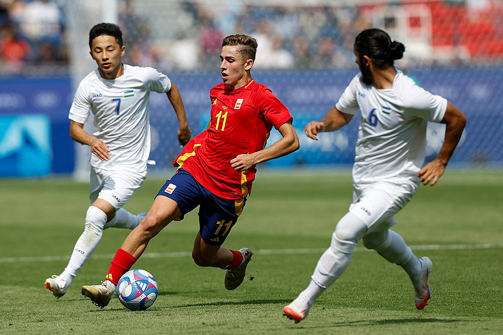 2024 Paris Summer Olympics soccer_Spain vs Uzbekistan_4