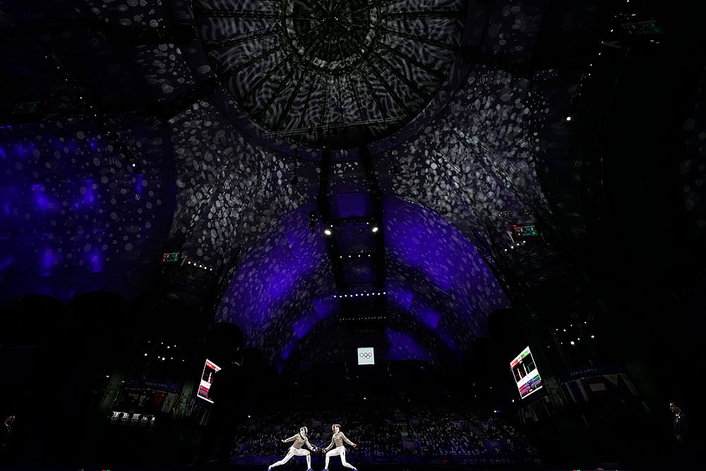 2024 Paris Summer Olympic Games_Paris Olympics Day 3 Photo_womens individual Sabre final