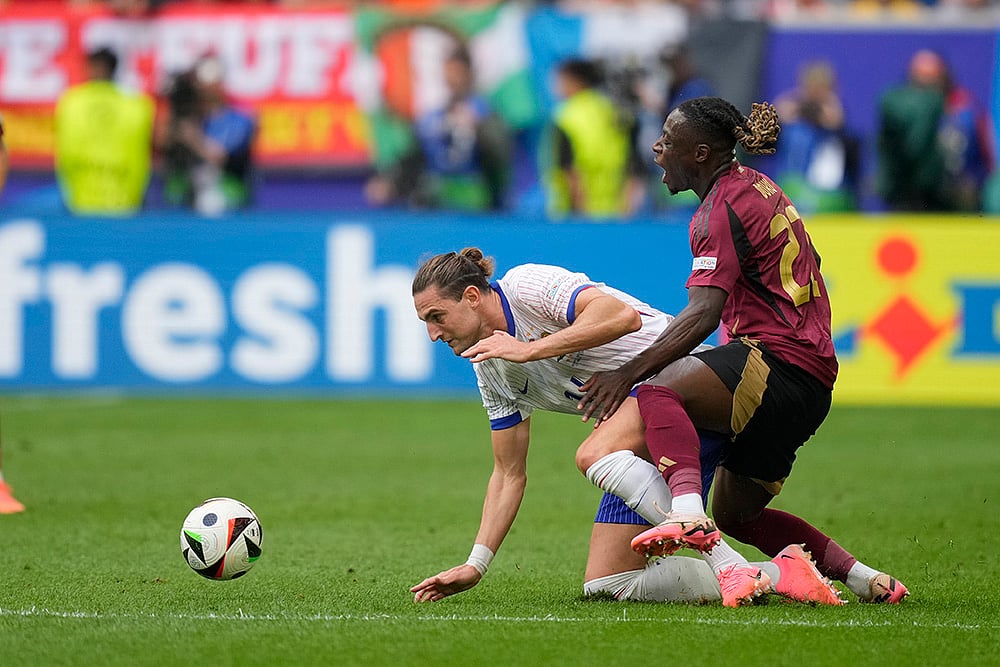 2024 Euro 2024 Soccer France vs Belgium pics_11