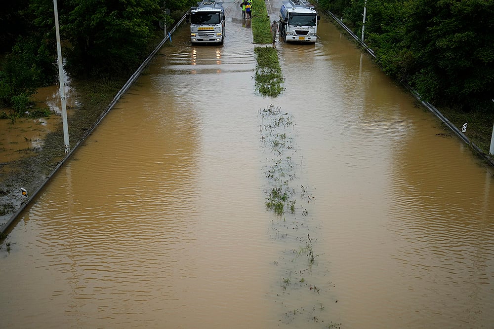 South Korea Flood After Heavy Rains photo_4