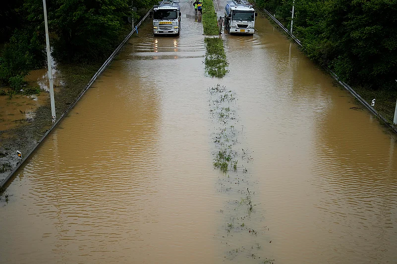 South Korea Flood After Heavy Rains photo_4