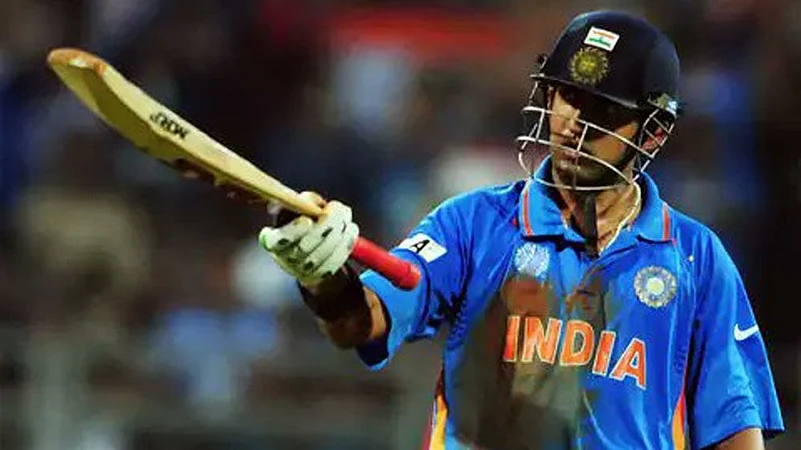 Gautam Gambhir in 2011 Cricket World Cup