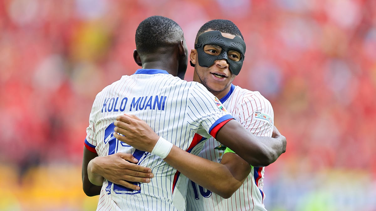 Randal Kolo Muani has backed Kylian Mbappe to come good for France at Euro 2024. - null