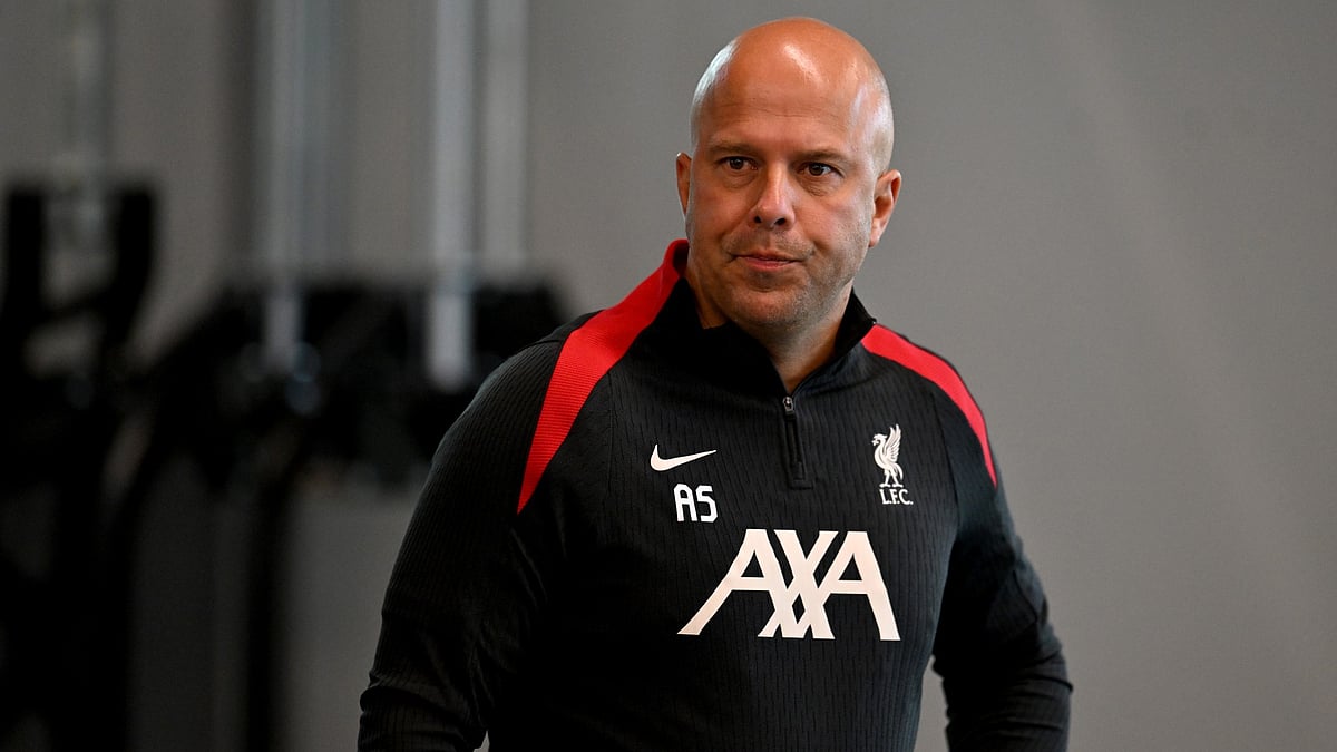 Liverpool manager, Arne Slot. - null