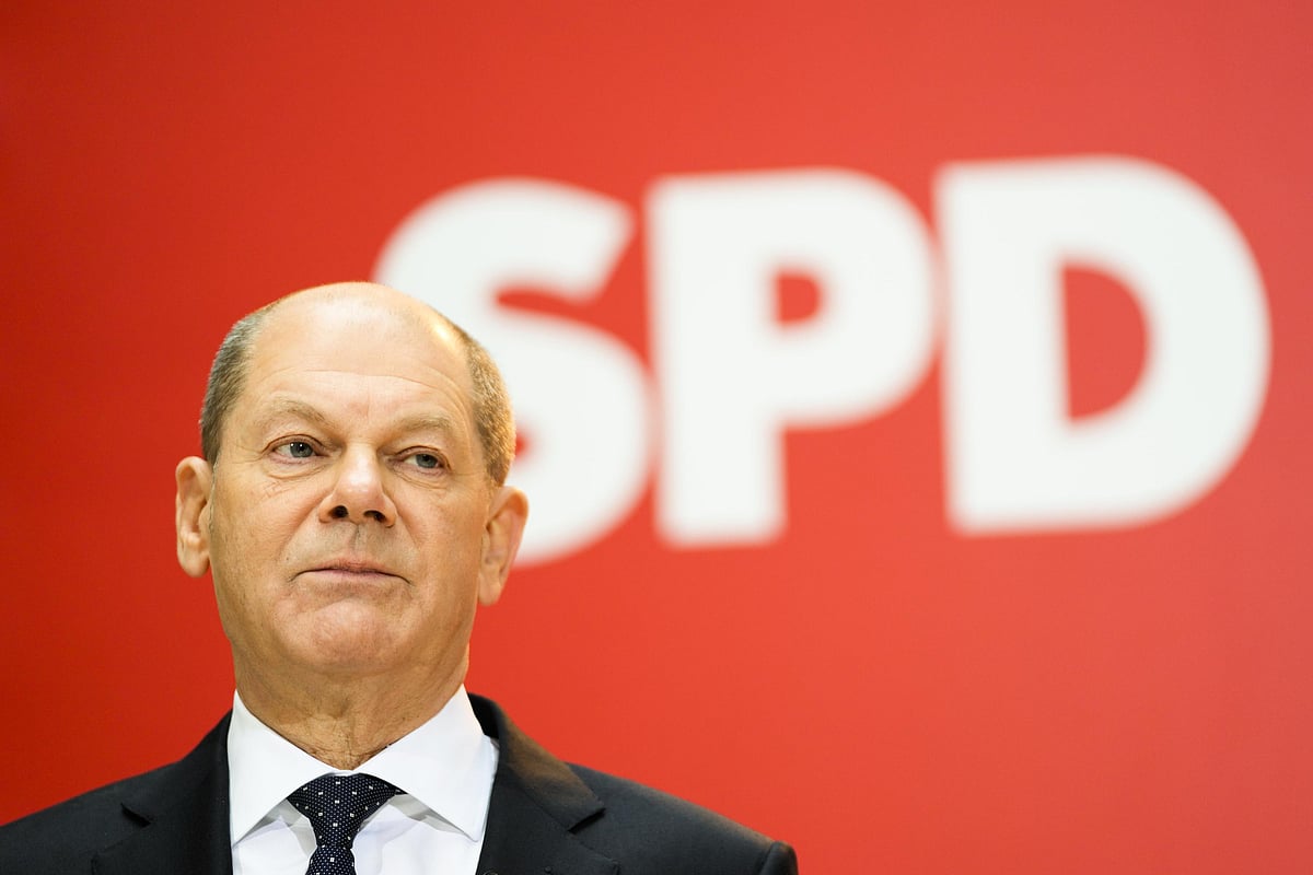 AP : German Chancellor Olaf Scholz