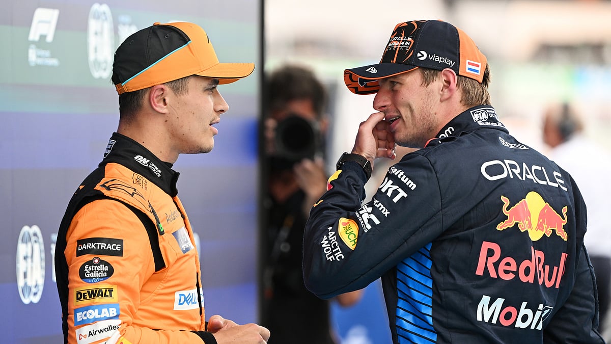 Lando Norris is excited to battle Max Verstappen once again at the British Grand Prix - null