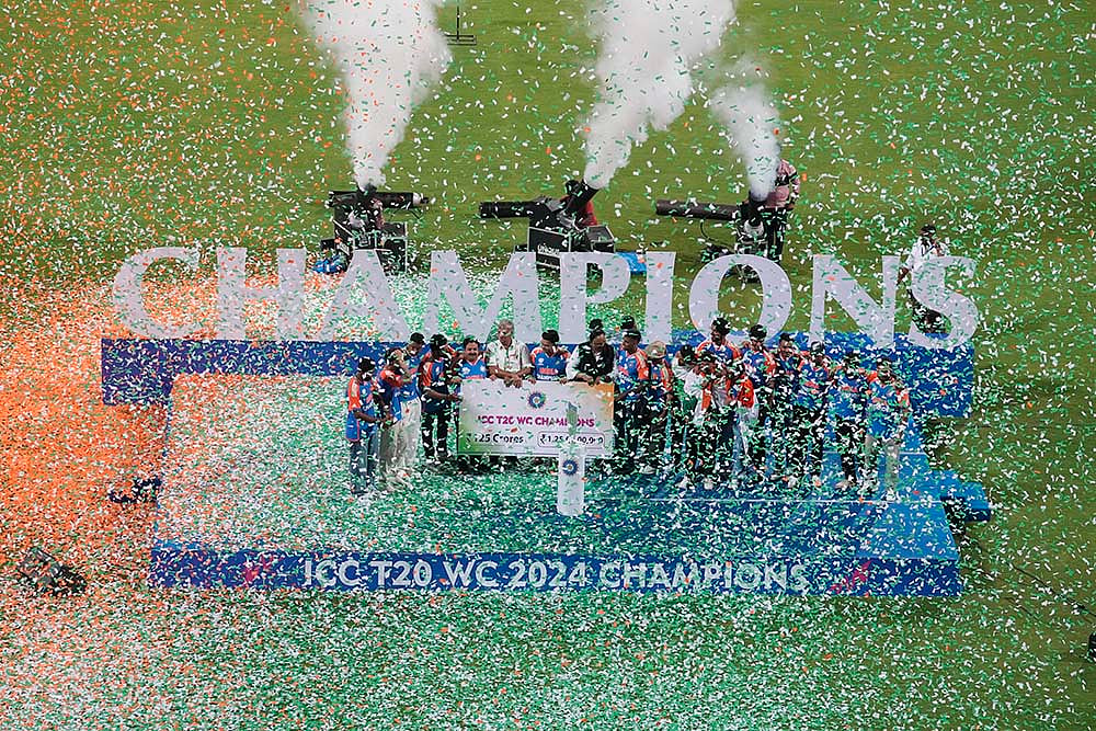 India cricket team felicitation in Wankhede Stadium photo gallery_2