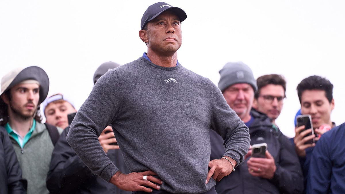 Tiger Woods failed to make the weekend at Royal Troon - null