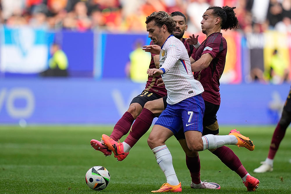 2024 Euro 2024 Soccer France vs Belgium pics_10