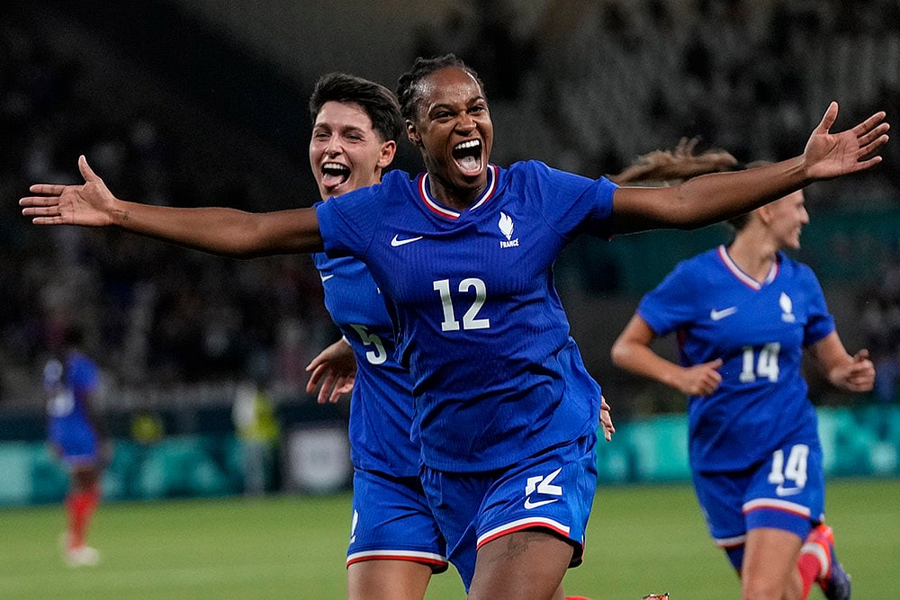 2024 Paris Summer Olympic Games 2024, Day 2_Canada vs France womens soccer 