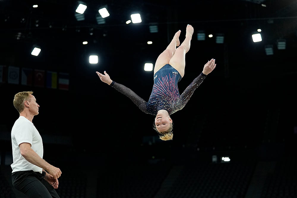2024 Paris Summer Olympics_Artistic Gymnastics Training_6