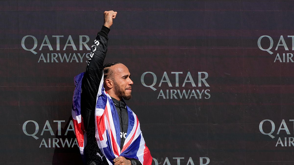 Lewis Hamilton Formula 1 2024 British Grand Prix AP Photo