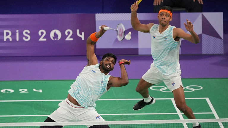 India's Satwiksairaj Rankireddy and Chirag Shetty. - AP Photo/Kin Cheung