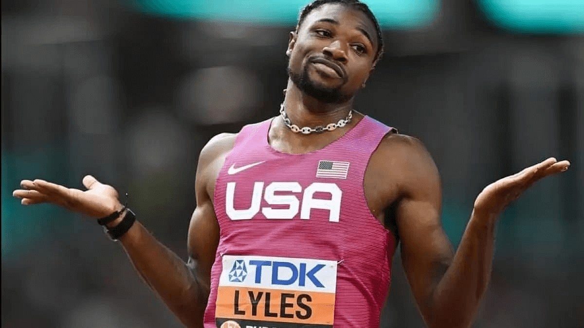 File : Noah Lyles in action