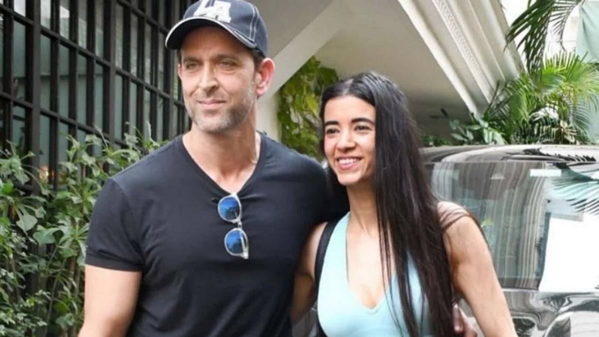 Instagram : Hrithik Roshan and Saba Azad 