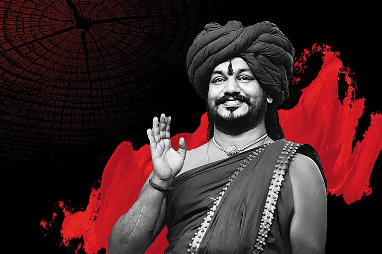 Paramahamsa Nithyananda - Illustration: Vikas Thakur