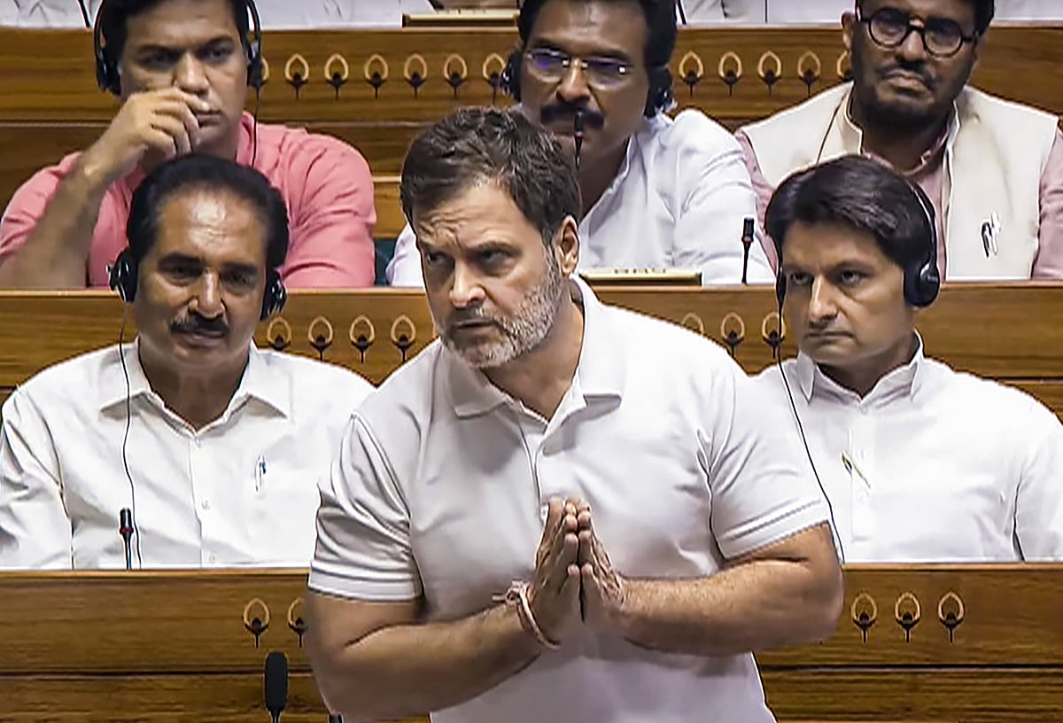 Congress leader and MP speaking in Lok Sabha on Monday, July 1 - PTI