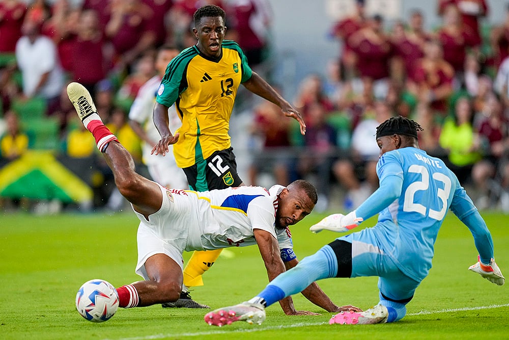 2024 Copa America Soccer Jamaica vs Venezuela Pics_6