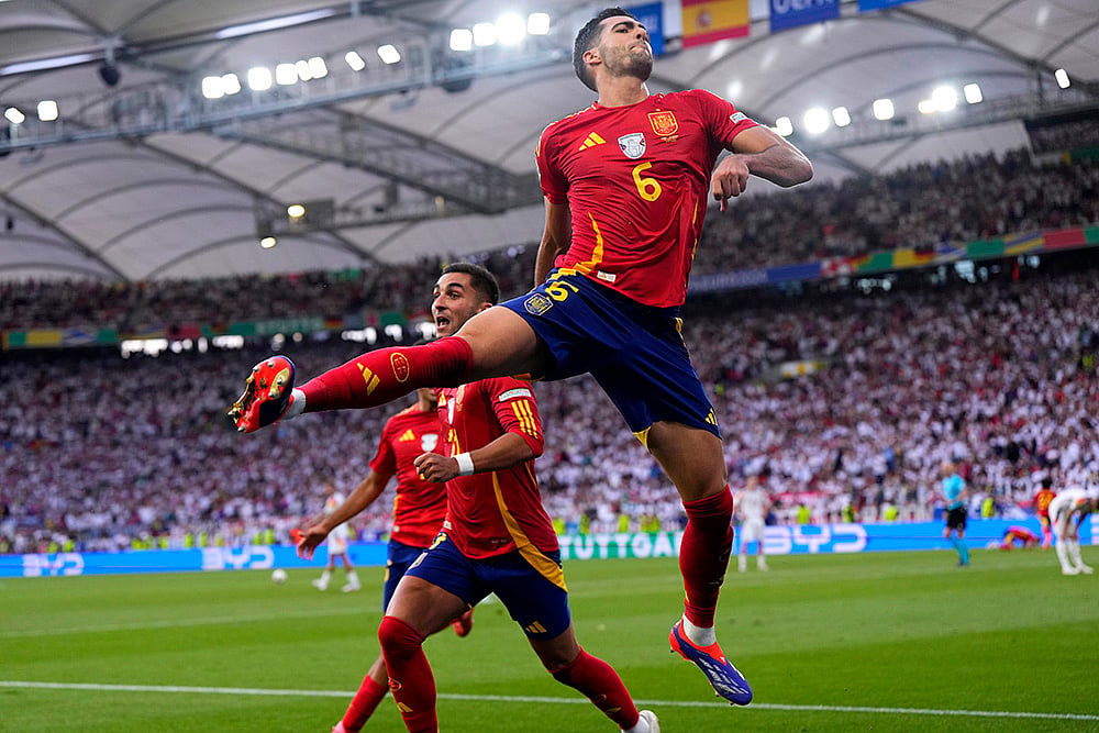 UEFA Euro 2024 Soccer Germany vs Spain Photo Gallery_4