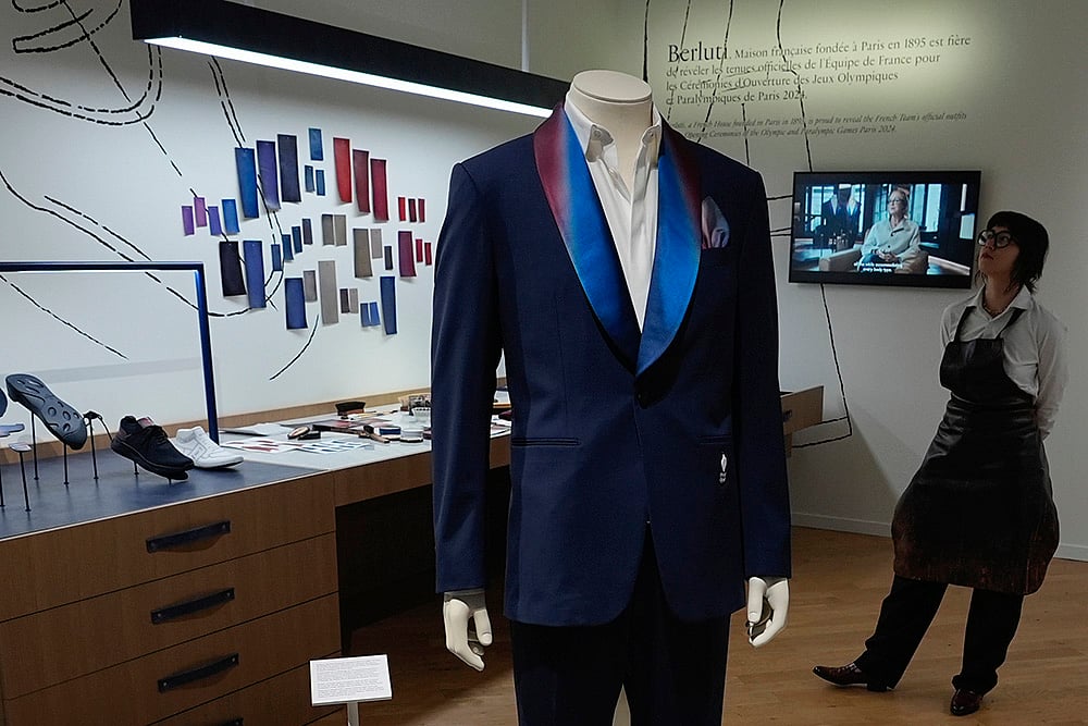 Olympics related items designed by the luxury brand at LVMH Pavilion in Paris_4