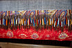 Weaving The Fabric Of Future: The Story Of Kani Shawls Of Kashmir Getty Images : Wooden needles and pashmina yarn are being used to weave a traditional Kani Shawl on a loom in a shawl weaving factory on the outskirts of Srinagar. A traditional Kani Shawl in Kashmir, showcasing the exquisite craftsmanship and detailed artistry that have been revered since the Mughal Era.