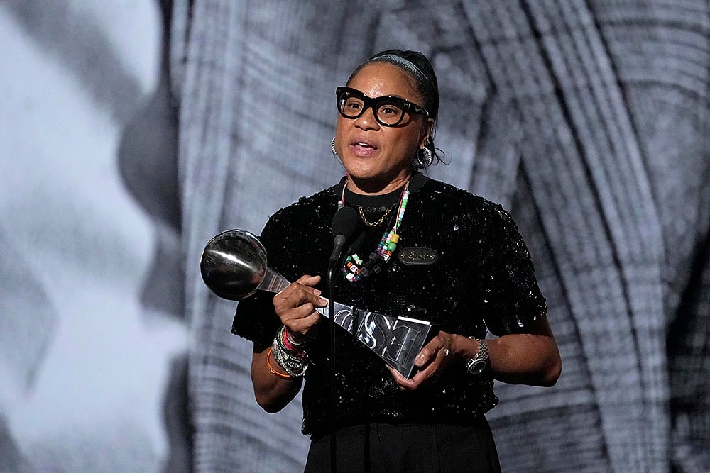 2024 ESPY awards: South Carolina head coach Dawn Staley winner of Jimmy V Award 