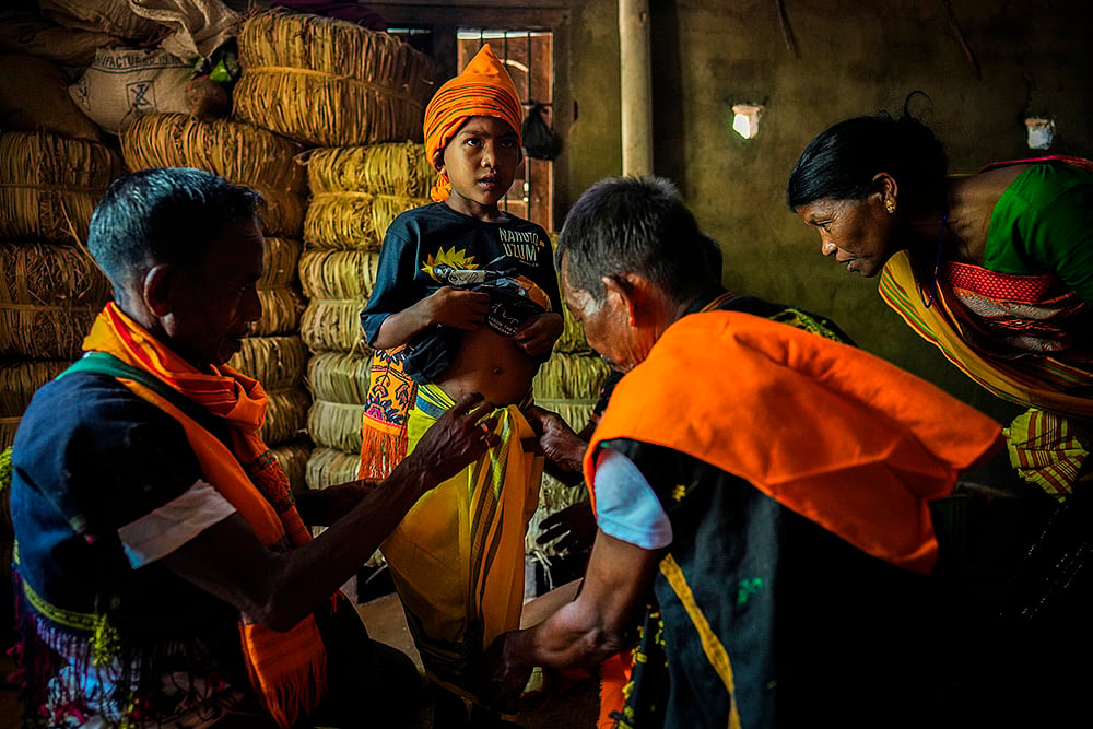 India Tiwa tribals Wanchuwa festival at Assam Karbi Anglong_7
