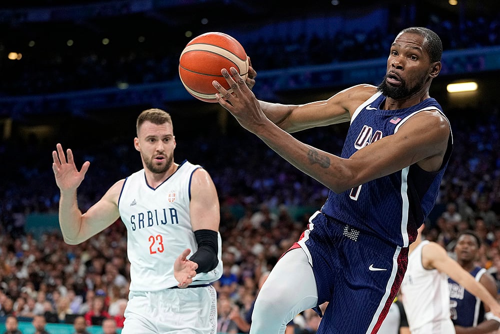 2024 Paris Summer Olympic Games 2024, Day 2_Basketball_Kevin Durant