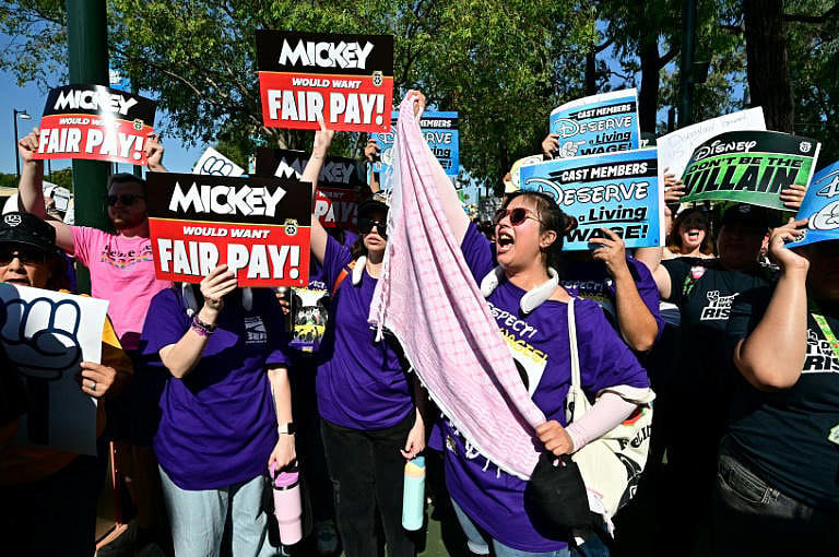 x :  This situation has led to unionised workers considering strike action to demand fair pay and better working conditions.