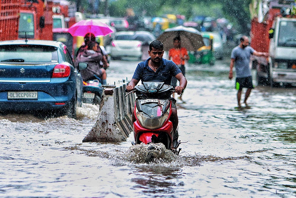 waterlogging after Monsoon rains in Delhi_3