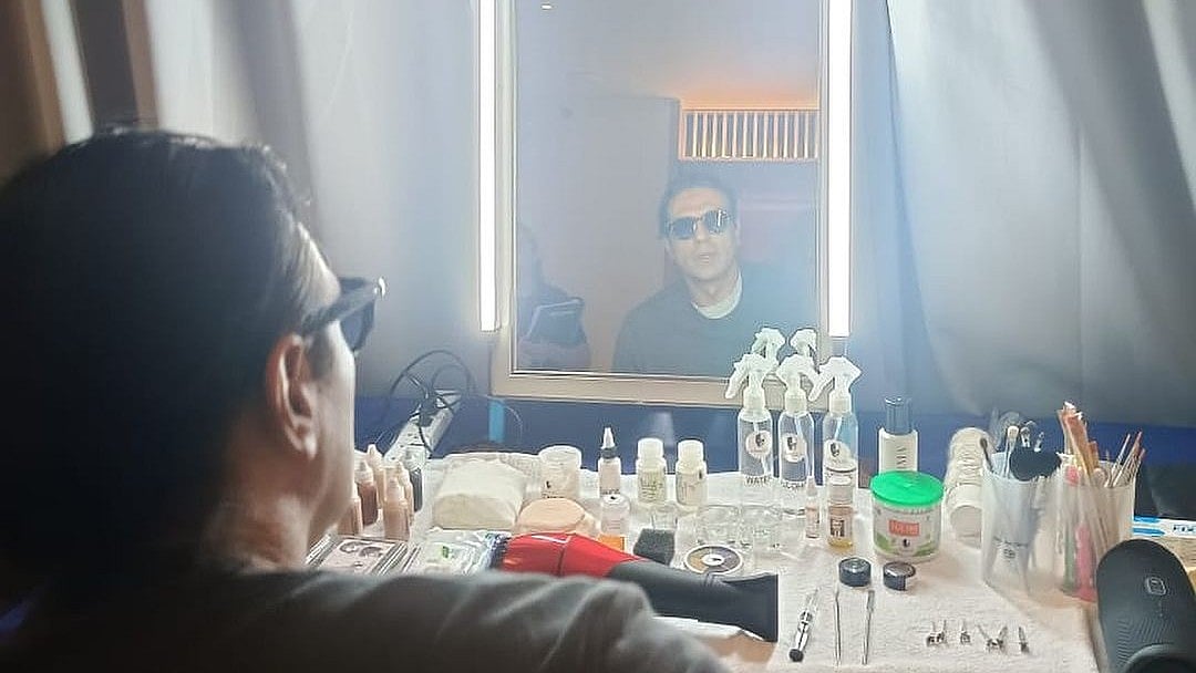 Arjun Rampal's BTS pics - Instagram