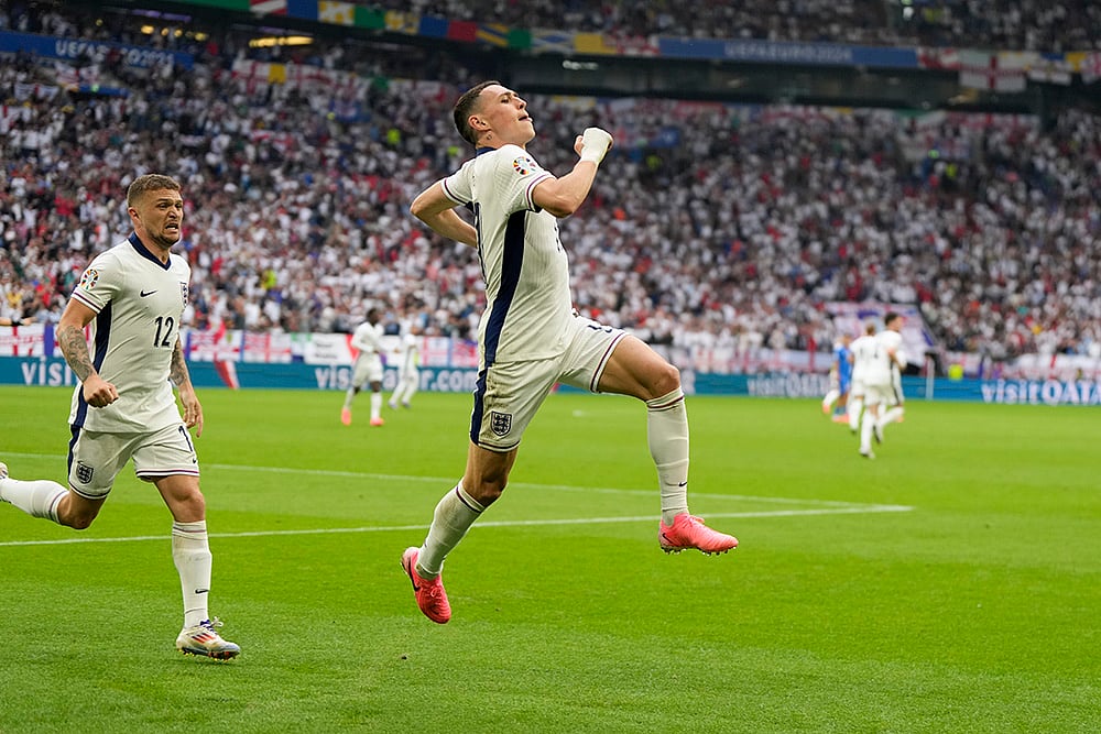 Euro 2024 Soccer England vs Slovakia Pics_6