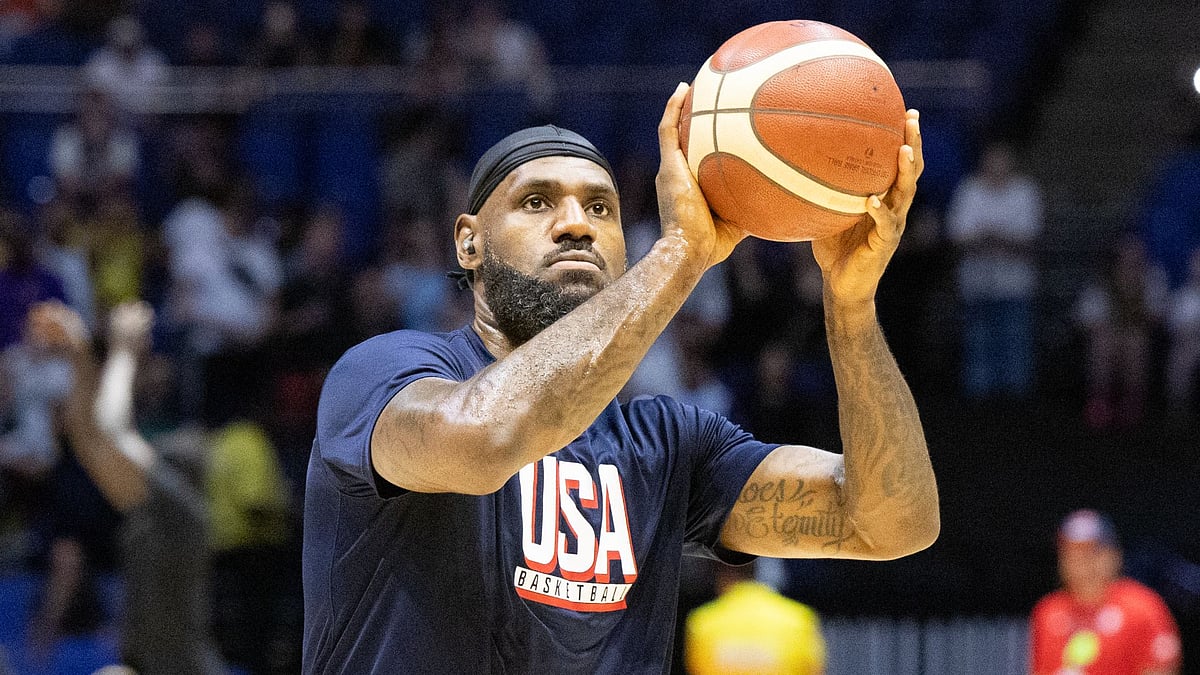 James will carry Team USA's flag during the opening ceremony