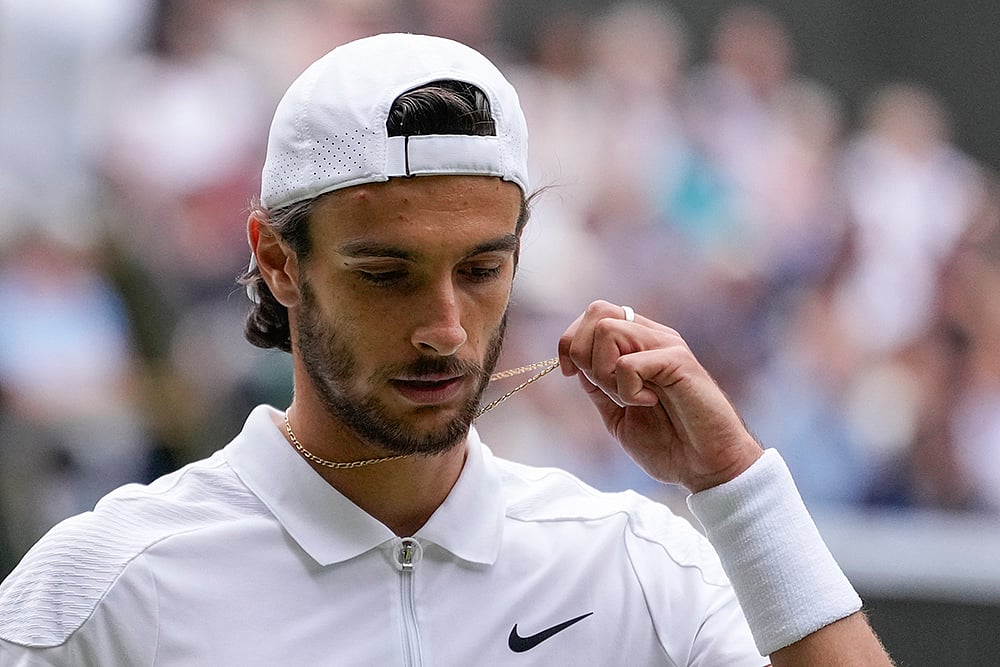 2024 Wimbledon tennis Semi-Final Novak Djokovic vs Lorenzo Musetti photo gallery_6