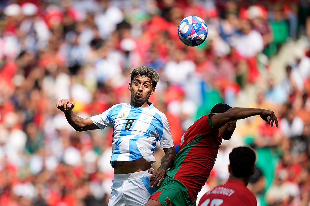 2024 Paris Summer Olympics soccer_Argentina vs Morocco_6