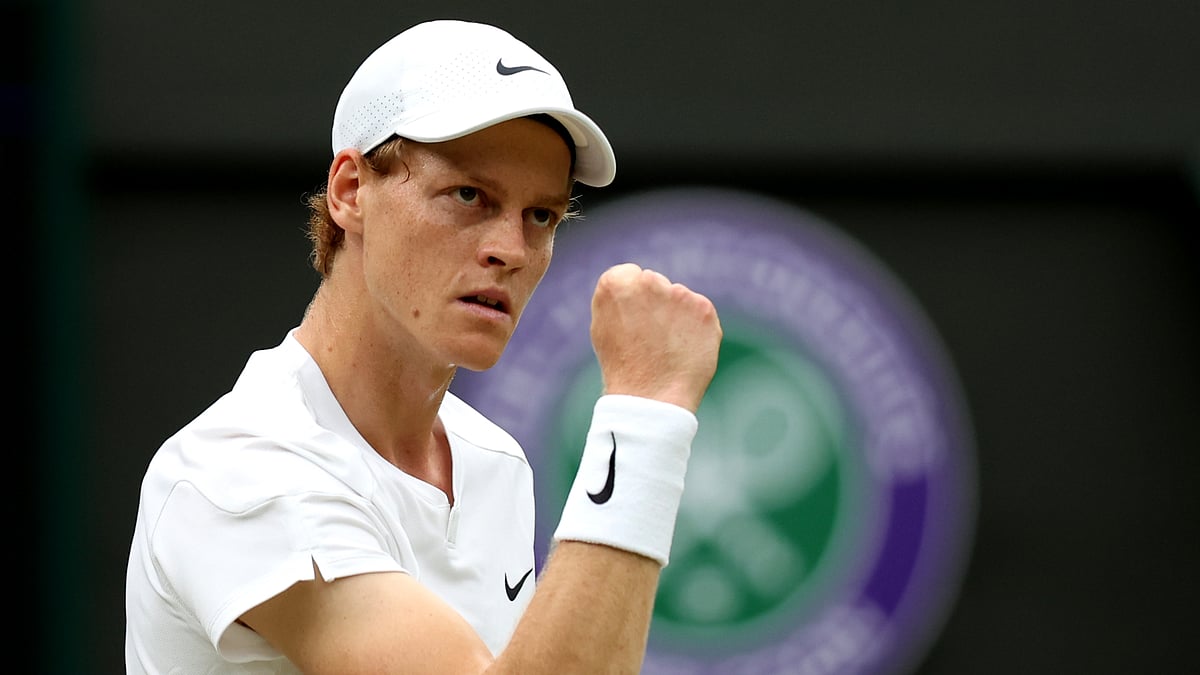 Jannik Sinner had little difficulty on Sunday at Wimbledon.