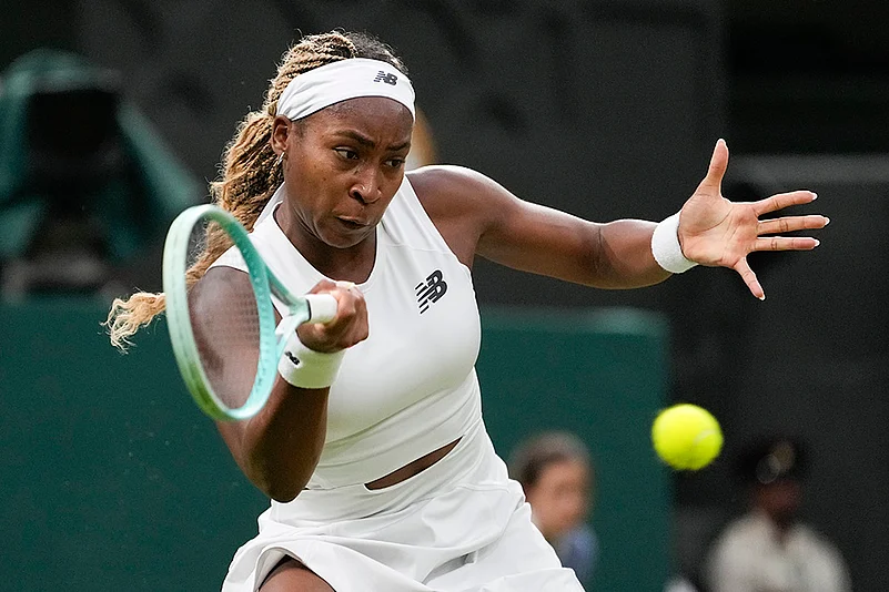 2024 Wimbledon Tennis Coco Gauff vs Emma Navarro_Photo_6
