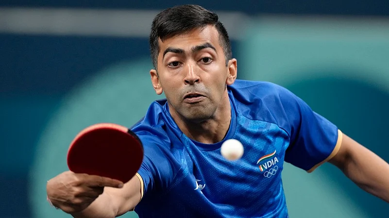 Harmeet Desai-table tennis-paris olympics