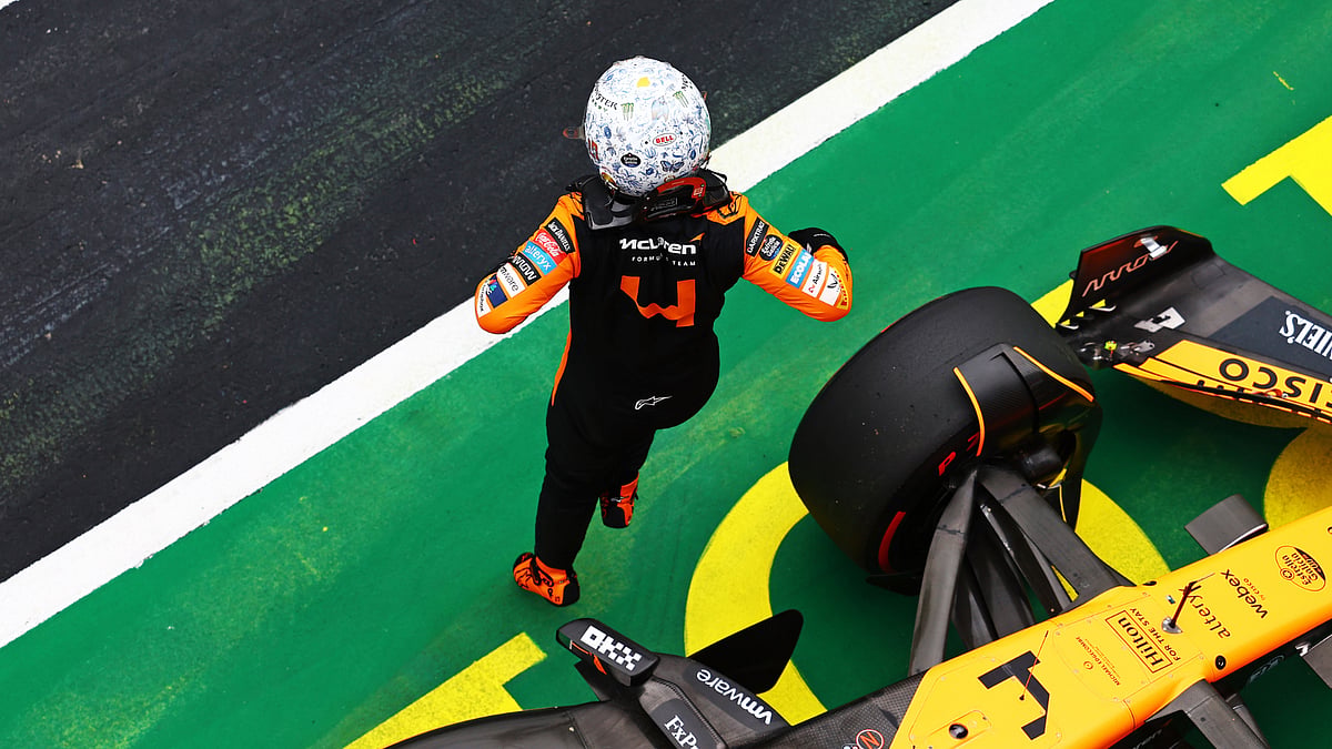 Lando Norris will start on pole at the Hungarian Grand Prix