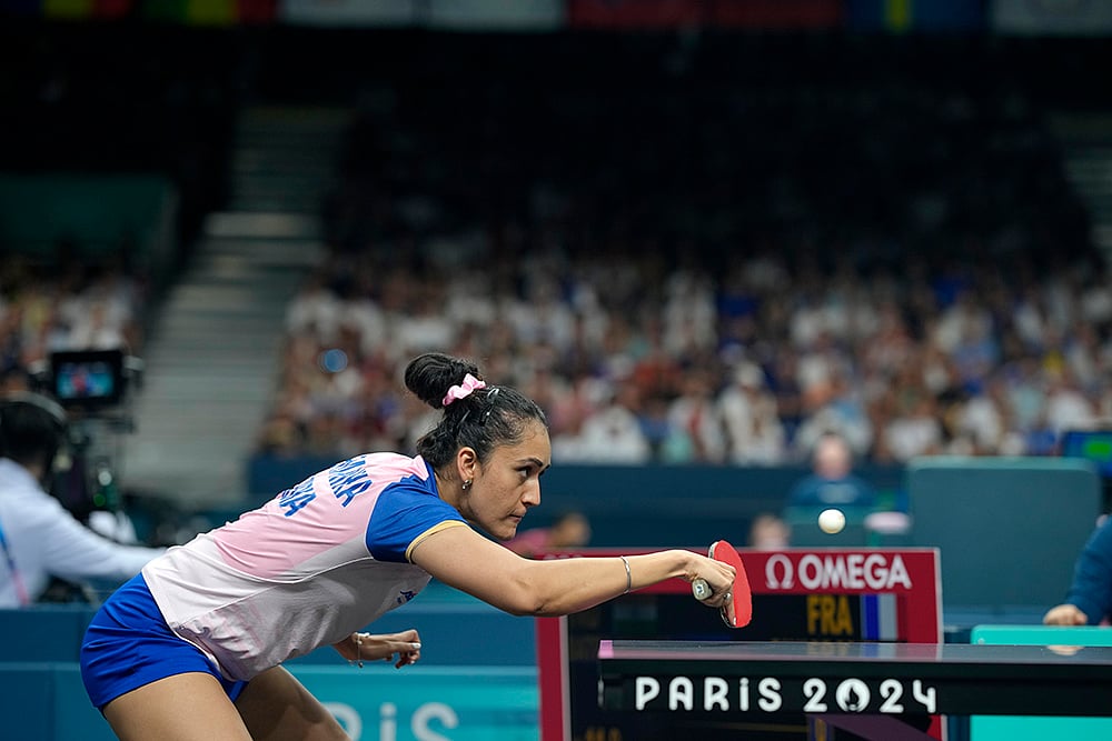 2024 Paris Summer Olympics_Table Tennis_Manika Batra_5