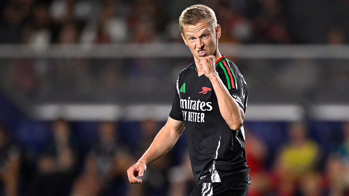 Zinchenko in action for Arsenal in club friendly