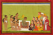 Getty Images : An Audience with Rom Rishi, circa 1700-1725. Artist Unknown.