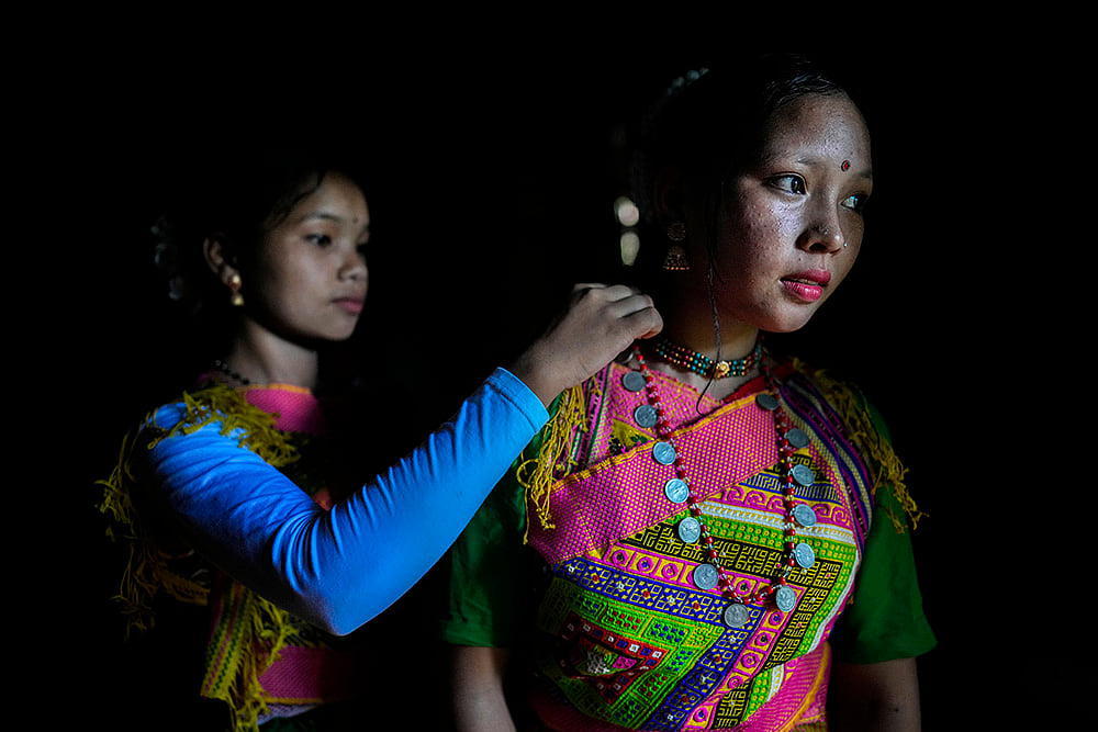 India Tiwa tribals Wanchuwa festival at Assam Karbi Anglong_5