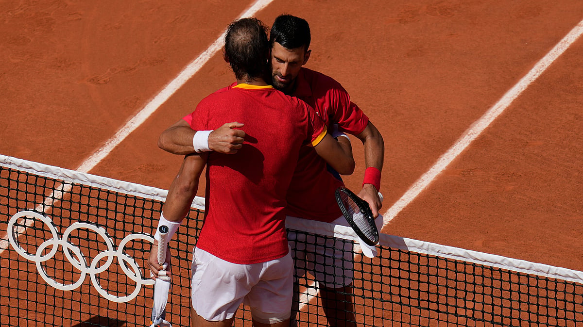 Novak Djokovic dominated rival Rafael Nadal in the second round. AP Photo