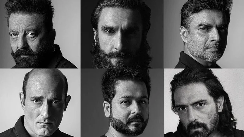 Ranveer Singh, Sanjay Dutt, R Madhavan, Akshaye Khanna and Arjun Rampal in Aditya Dhars film