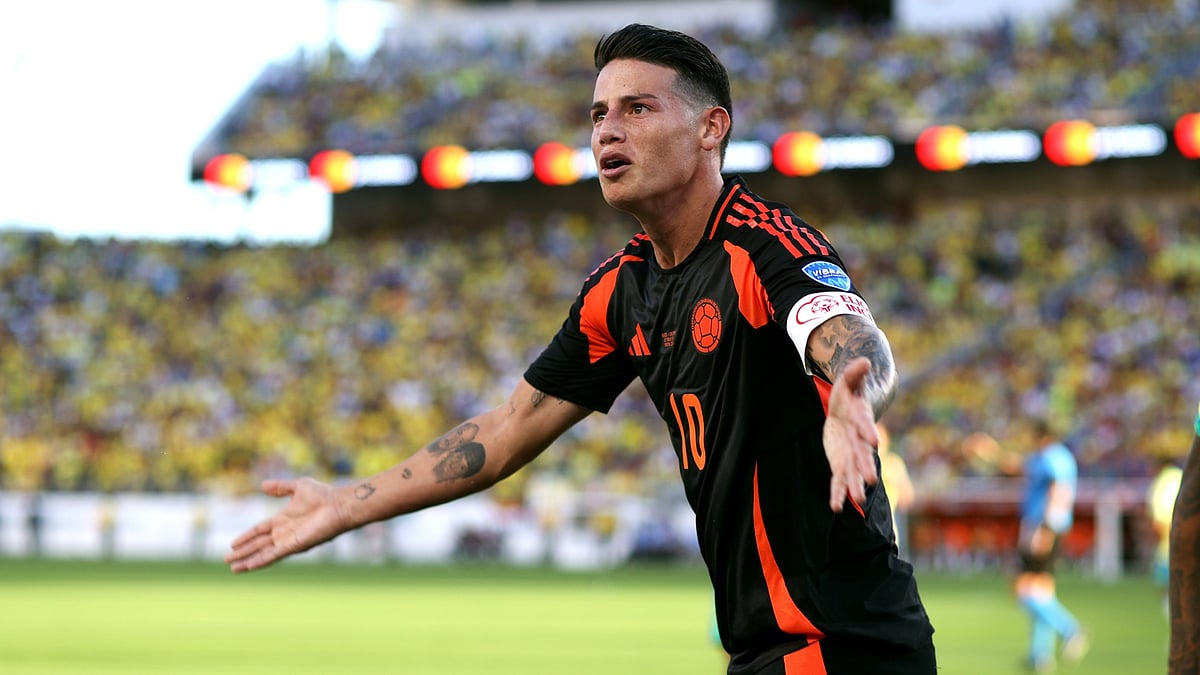 James Rodriguez has propelled Colombia into the Copa America quarters.