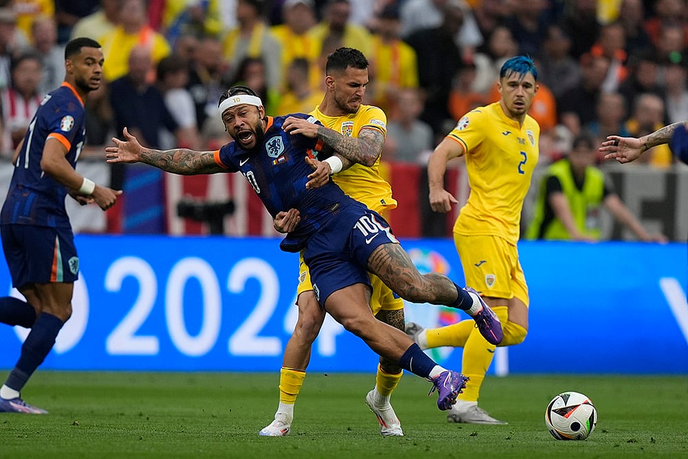 Euro 2024 Soccer Romania vs Netherlands Photos_9