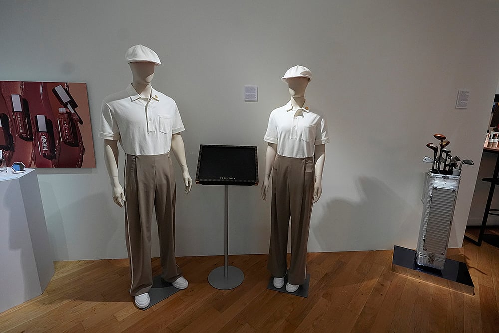 Olympics related items designed by the luxury brand at LVMH Pavilion in Paris_5