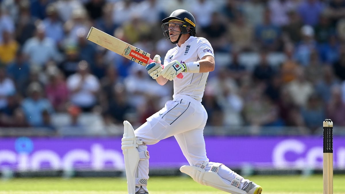 Ollie Pope plundered a century against West Indies.