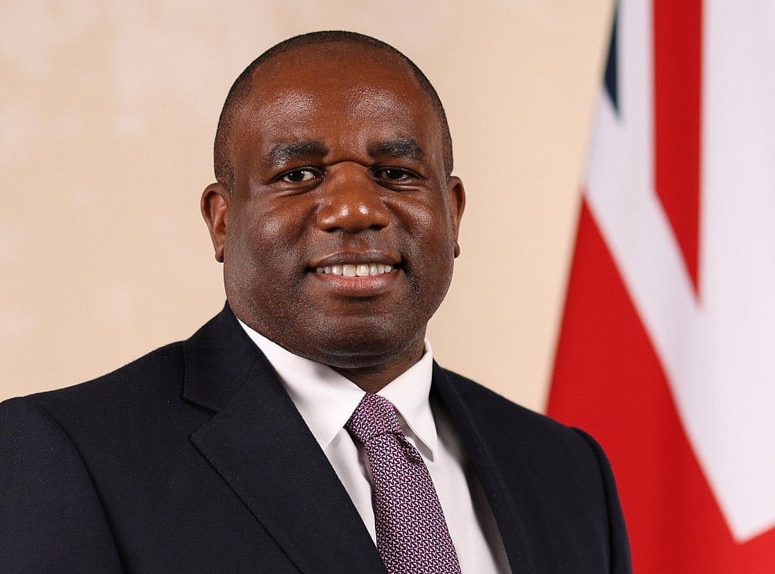 X/@DavidLammy : David Lammy, new UK foreign secretary